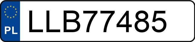 Numer rejestracyjny LLB 77485 posiada RENAULT Megane IV MR`16 E6 Intens Energy 130 TCe EDC - LLB77485