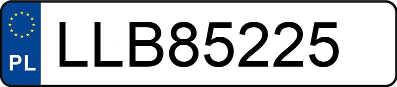 Numer rejestracyjny LLB 85225 posiada DAIHATSU TREVIS - LLB85225