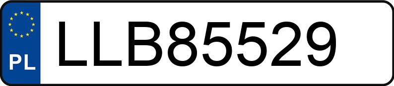 Numer rejestracyjny LLB 85529 posiada MERCEDES-BENZ CLC MR`08 E4 203 350 - LLB85529