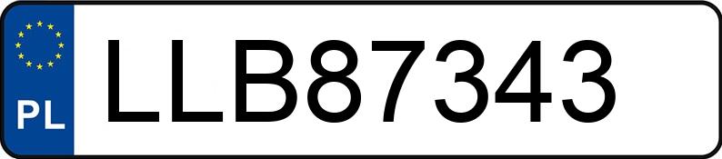 Numer rejestracyjny LLB 87343 posiada AUDI A6 Quattro 3.0 TFSI MR`11 E5 4G S tronic - LLB87343