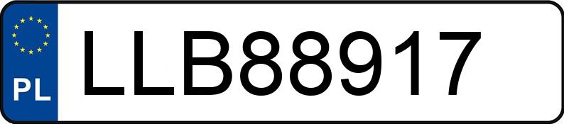 Numer rejestracyjny LLB 88917 posiada BMW 320D - LLB88917