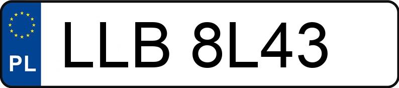Numer rejestracyjny LLB 8L43 posiada VOLVO V40 2.0 MR`96 - LLB8L43