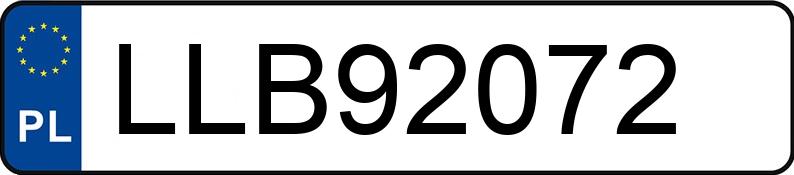 RegistreringsnummerLLB 92072 har VOLKSWAGEN Golf VIII 2.0 TDI MR`20 E6d GTD DSG - LLB92072