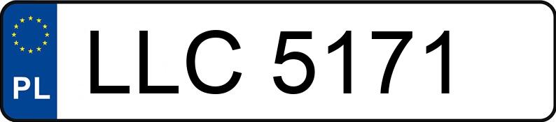 Numer rejestracyjny LLC 5171 posiada POLSKI FIAT 125P 1300 - LLC5171