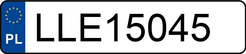 Numer rejestracyjny LLE 15045 posiada SEAT Alhambra 2.0 E2 7MS Comfort - LLE15045 Numer rejestracyjny LLE 15045 posiada SEAT Alhambra 2.0 E2 7MS Comfort - LLE15045