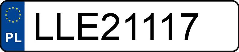 Numer rejestracyjny LLE 21117 posiada AUDI A4 - LLE21117 Numer rejestracyjny LLE 21117 posiada AUDI A4 - LLE21117
