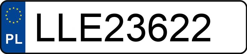 O número de registro LLE 23622 tem BMW 316i Kat. MR`01 E3 E46 316i Kat. MR`01 E3 E46 - LLE23622