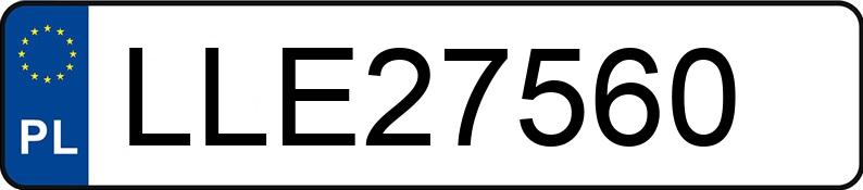 Numer rejestracyjny LLE 27560 posiada SAAB 9-3 Sport TiDS MR`03 E3 Arc - LLE27560 Numer rejestracyjny LLE 27560 posiada SAAB 9-3 Sport TiDS MR`03 E3 Arc - LLE27560