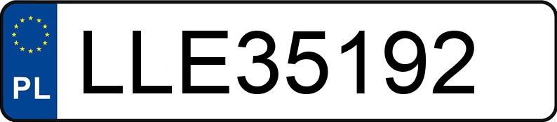 Numer rejestracyjny LLE 35192 posiada BMW 3 - LLE35192 Numer rejestracyjny LLE 35192 posiada BMW 3 - LLE35192