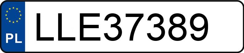 Numer rejestracyjny LLE 37389 posiada KIA Sportage 1.6 GDI MR`10 E5 S - LLE37389 Numer rejestracyjny LLE 37389 posiada KIA Sportage 1.6 GDI MR`10 E5 S - LLE37389
