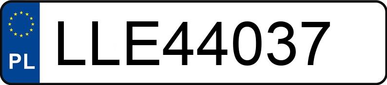 Numer rejestracyjny LLE 44037 posiada SAAB 9-3 Sport TiD MR`03 E3 Linear - LLE44037