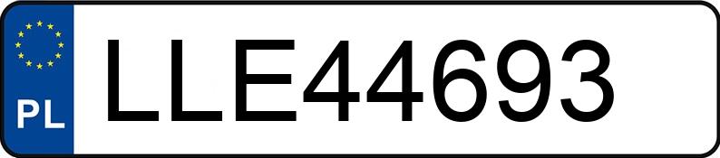 Numer rejestracyjny LLE 44693 posiada AUDI A4 - LLE44693 Numer rejestracyjny LLE 44693 posiada AUDI A4 - LLE44693