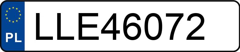 Numer rejestracyjny LLE 46072 posiada CHRYSLER Aspen 5.7 Kat. MR`06 E4 Limited AWD Aut. - LLE46072
