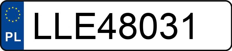 Numer rejestracyjny LLE48031 posiada BMW 530 Diesel Kat. MR`95 E39 530 Diesel Kat. MR`95 E39