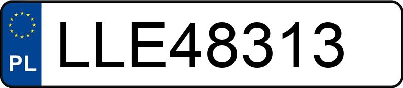 Numer rejestracyjny LLE 48313 posiada BMW 320D - LLE48313 Numer rejestracyjny LLE 48313 posiada BMW 320D - LLE48313