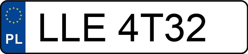 Numer rejestracyjny LLE 4T32 posiada WLADIMIREC T 25A1 - LLE4T32