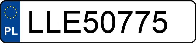 Numer rejestracyjny LLE 50775 posiada FSO-WARSZAWA 125P - LLE50775