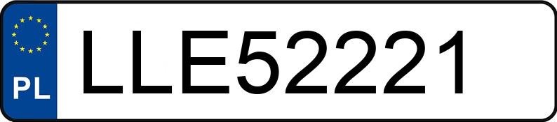 Numer rejestracyjny LLE 52221 posiada OPEL VIVARO - LLE52221