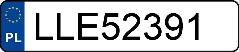 Numer rejestracyjny LLE 52391 posiada AUDI A4 Avant 1.8 TFSI Kat. MR`07 E4 B8 A4 Avant 1.8 TFSI Kat. MR`07 E4 B8 - LLE52391