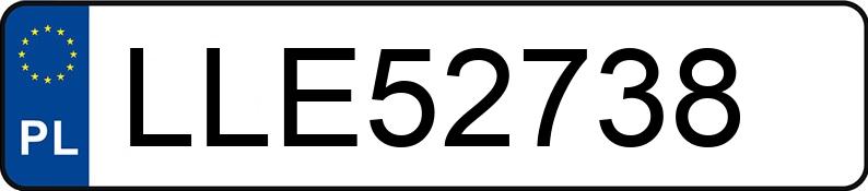 Numer rejestracyjny LLE 52738 posiada HYUNDAI GETZ - LLE52738
