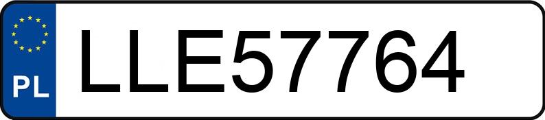 Numer rejestracyjny LLE 57764 posiada RENAULT LAGUNA - LLE57764 Numer rejestracyjny LLE 57764 posiada RENAULT LAGUNA - LLE57764