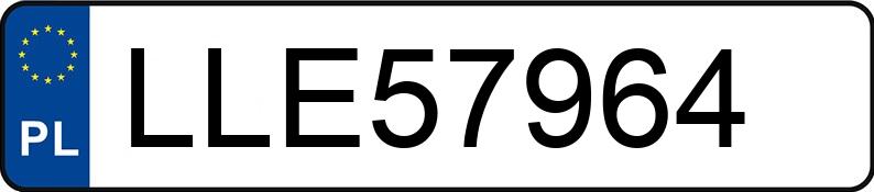 Numer rejestracyjny LLE 57964 posiada MERCEDES-BENZ C 200 KOMPRESSOR - LLE57964