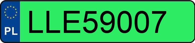Numer rejestracyjny LLE 59007 posiada VOLKSWAGEN E-GOLF - LLE59007 Numer rejestracyjny LLE 59007 posiada VOLKSWAGEN E-GOLF - LLE59007