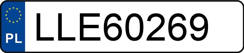 Numer rejestracyjny LLE 60269 posiada MERCEDES-BENZ E 250 MR`13 E5 207 E 250 MR`13 E5 207 - LLE60269