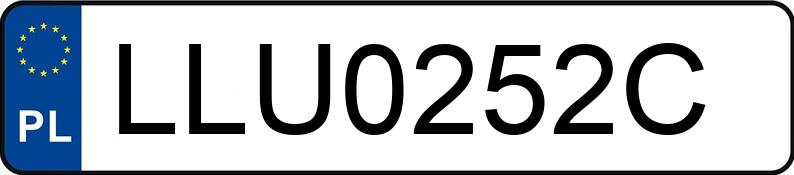 Numer rejestracyjny LLU 0252C posiada AUDI A6 LIMOUSINE - LLU0252C