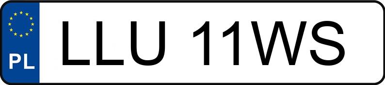 Die Registrierungsnummer LLU 11WS hat AUDI 100 Avant 2.3 Kat. C4 e - LLU11WS