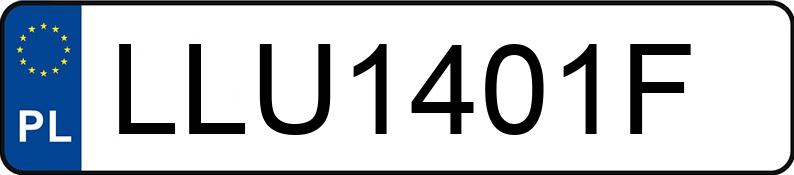 Numer rejestracyjny LLU 1401F posiada BMW X3 Diesel MR`07 E5 E83 1.8D - LLU1401F Numer rejestracyjny LLU 1401F posiada BMW X3 Diesel MR`07 E5 E83 1.8D - LLU1401F