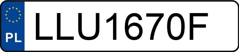 Numer rejestracyjny LLU 1670F posiada VOLKSWAGEN PASSAT - LLU1670F Numer rejestracyjny LLU 1670F posiada VOLKSWAGEN PASSAT - LLU1670F
