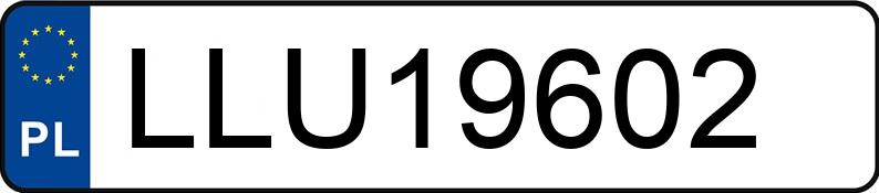 Numer rejestracyjny LLU 19602 posiada SUZUKI SX4 - LLU19602