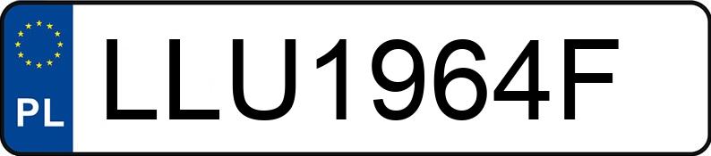 Numer rejestracyjny LLU 1964F posiada AUDI A8 - LLU1964F