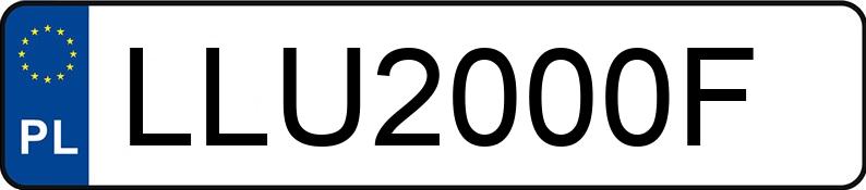 Numer rejestracyjny LLU 2000F posiada MERCEDES-BENZ C 200 MR`14 E6 205 C 200 MR`14 E6 205 - LLU2000F