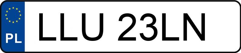 Numer rejestracyjny LLU 23LN posiada VOLVO V40 2.0 MR`96 V40 2.0 MR`96 - LLU23LN