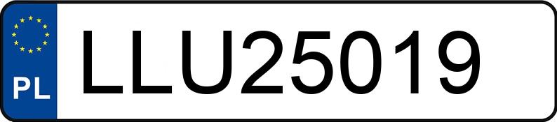 Numer rejestracyjny LLU 25019 posiada VOLKSWAGEN Passat B6 2.0 TDI MR`05 E4 Comfortline 4MOTION - LLU25019