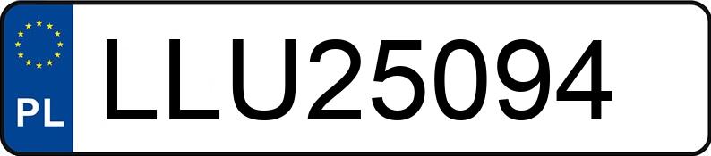 Numer rejestracyjny LLU 25094 posiada SEAT Toledo II 1.6 MR`99 1M Stella - LLU25094