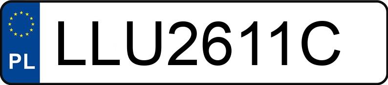 Numer rejestracyjny LLU 2611C posiada BMW 540i MR`16 E6 G30 xDrive Steptronic - LLU2611C Numer rejestracyjny LLU 2611C posiada BMW 540i MR`16 E6 G30 xDrive Steptronic - LLU2611C