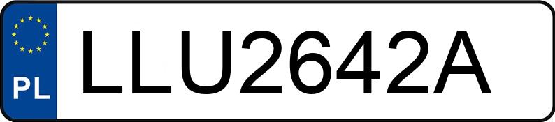 Numer rejestracyjny LLU 2642A posiada RENAULT MEGANE - LLU2642A Numer rejestracyjny LLU 2642A posiada RENAULT MEGANE - LLU2642A