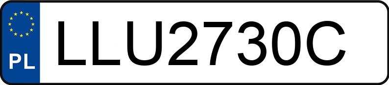 Die Registrierungsnummer LLU 2730C hat CHRYSLER Voyager 2.5 CRD Kat. MR`01 E3 LX - LLU2730C