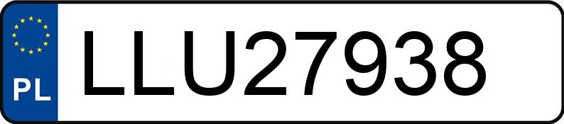 Numer rejestracyjny LLU 27938 posiada OPEL CORSA - LLU27938