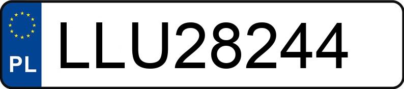 Numer rejestracyjny LLU 28244 posiada SEAT TOLEDO - LLU28244 Numer rejestracyjny LLU 28244 posiada SEAT TOLEDO - LLU28244