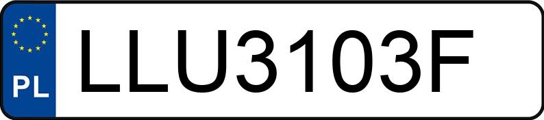Numer rejestracyjny LLU 3103F posiada SPITZER SK 2760 CAL - LLU3103F