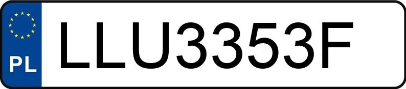 Numer rejestracyjny LLU 3353F posiada SCHMITZ CARGOBULL  SCB*S3B - LLU3353F