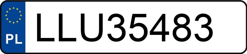 Numer rejestracyjny LLU 35483 posiada FORD FOCUS - LLU35483 Numer rejestracyjny LLU 35483 posiada FORD FOCUS - LLU35483