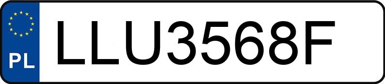 Numer rejestracyjny LLU 3568F posiada RENAULT Megane III 1.6 MR`08 E5 Exception SL 110 - LLU3568F