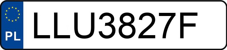 Numer rejestracyjny LLU 3827F posiada BMW 330 Diesel Kat. MR`98 E46 330 Diesel Kat. MR`98 E46 - LLU3827F