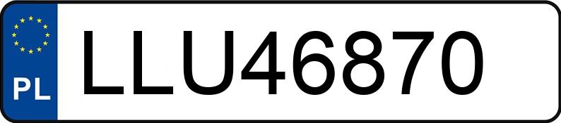 O número de registro LLU 46870 tem DAEWOO Nexia 1.5 Kat. GL - LLU46870