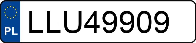 Numer rejestracyjny LLU 49909 posiada VOLKSWAGEN Passat B7 2.0 TDI-CR MR`10 E5 Comfortline BMT - LLU49909 Numer rejestracyjny LLU 49909 posiada VOLKSWAGEN Passat B7 2.0 TDI-CR MR`10 E5 Comfortline BMT - LLU49909